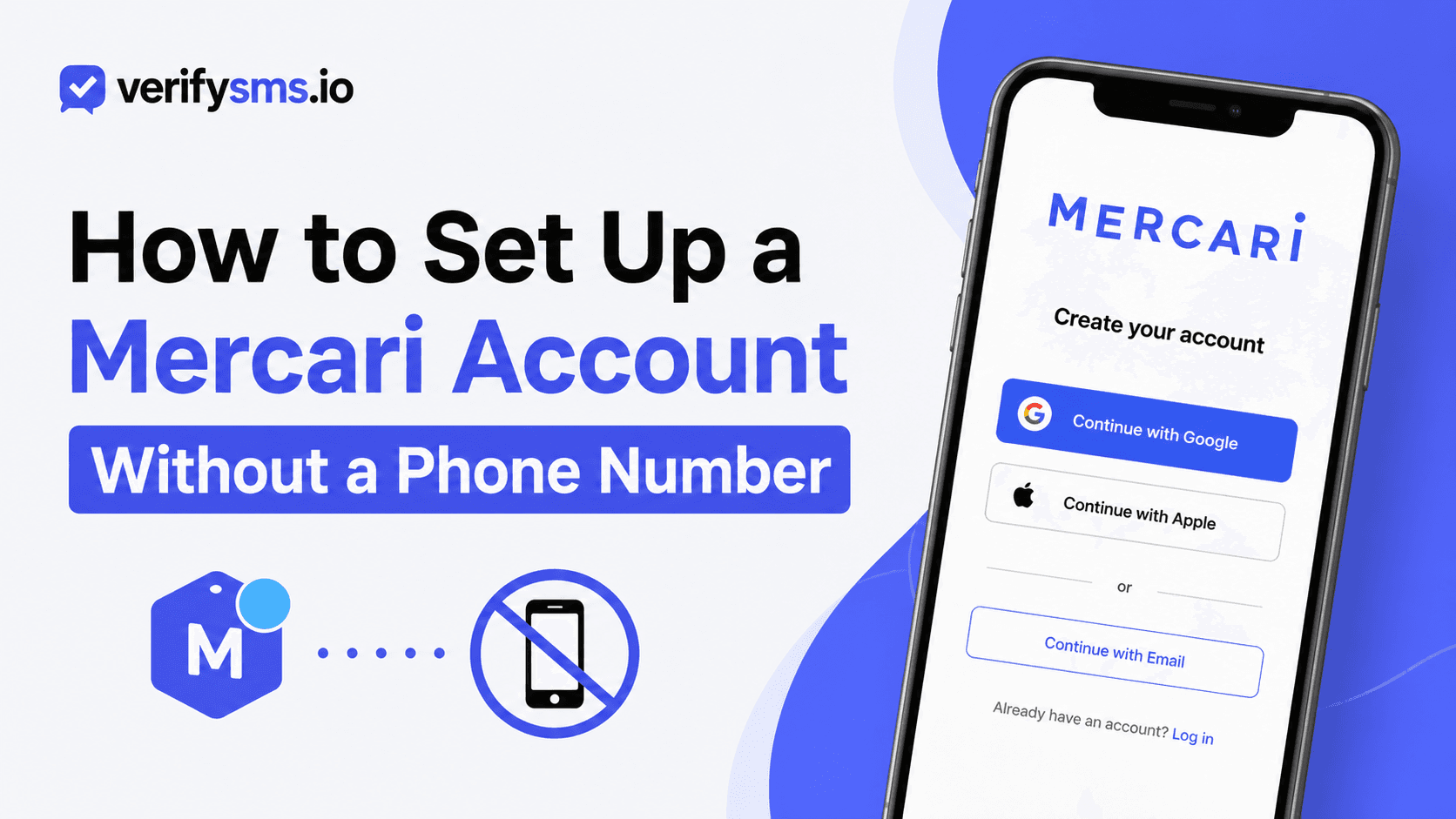 How to Set Up a Mercari Account Without a Phone Number